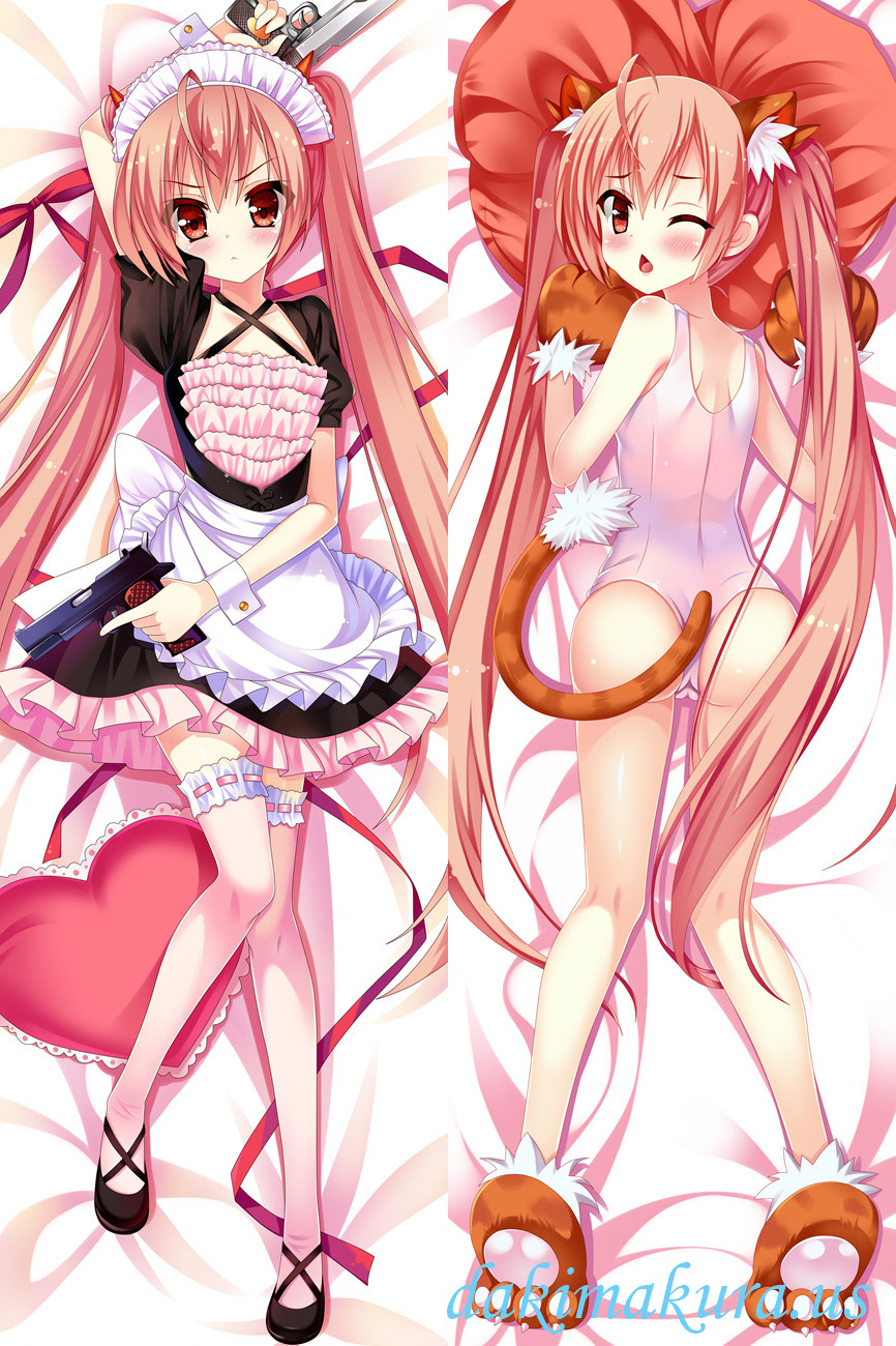 Aria Kanzaki - Aria the Scarlet Ammo Anime Dakimakura Japanese Hugging Body Pillow Cover